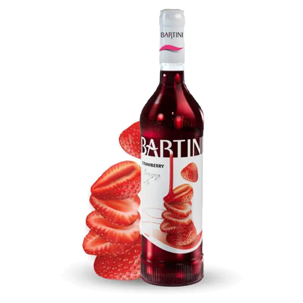 سیروپ توت فرنگی بارتینی 900 میلی لیتر