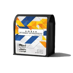 قهوه ترکیبی 60% عربیکا - 40% ربوستا امبر