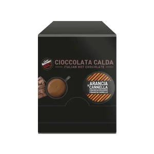 هات چاکلت ساشه ای با طعم پرتقال و دارچین Cafe Vergnano 1882