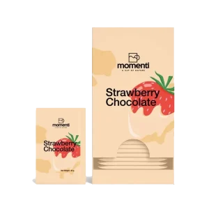 پودر هات چاکلت توت‌فرنگی مومنتی