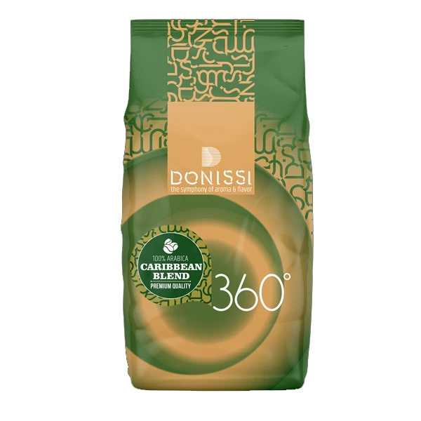 دانه قهوه 100% عربیکا، ترکیبی کارابین