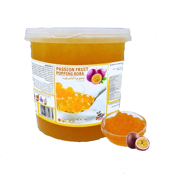 بوبا پاپینگ پشن فروت ۳ کیلویی برند iBubble