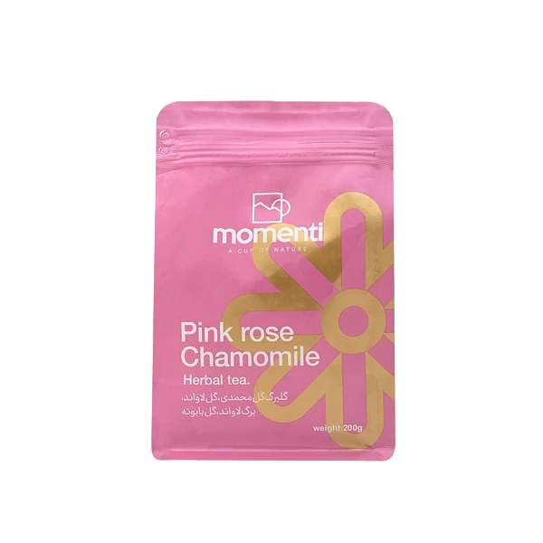 دم‌نوش پینک رز کامومایل مومنتی