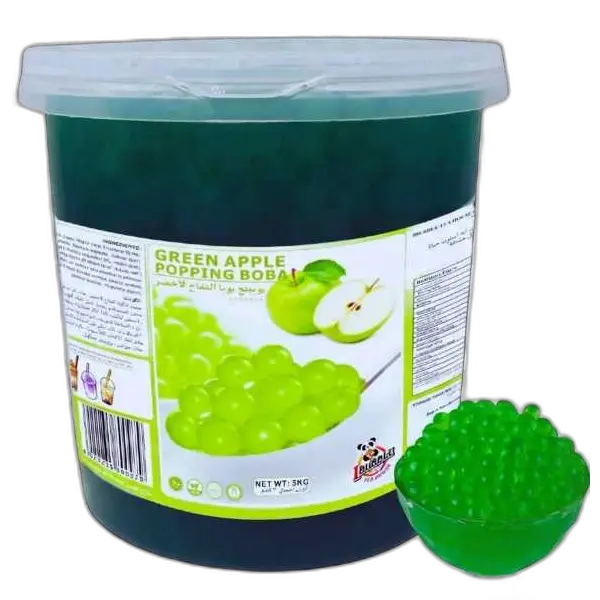 بوبا پاپینگ سیب سبز iBubble