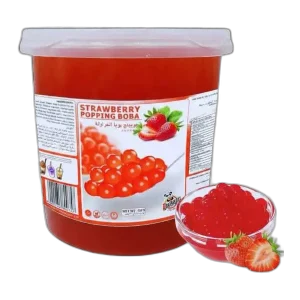 بوبا پاپینگ توت فرنگی iBubble